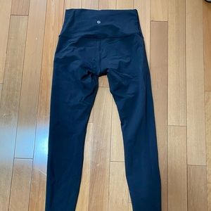 Lululemon high rise Wunder Under full length pant size 8
